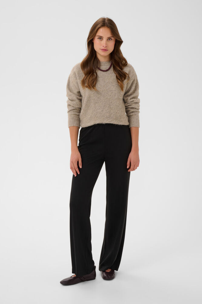 Saint Tropez Kaileen Wide Leg Trousers Black