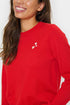 Saint Tropez Valentina Pullover Flame Scarlet