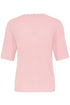 b.young Mobbe Rib Cardigan Parfait Pink