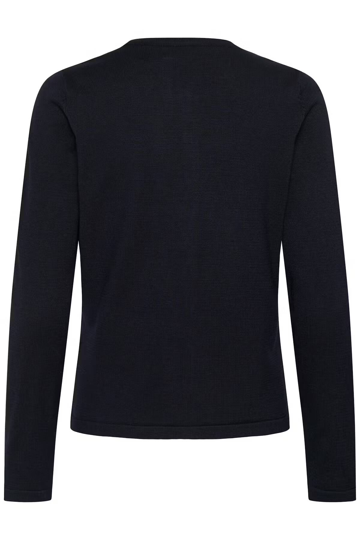 Saint Tropez Mila R-Neck Cardigan Night Sky