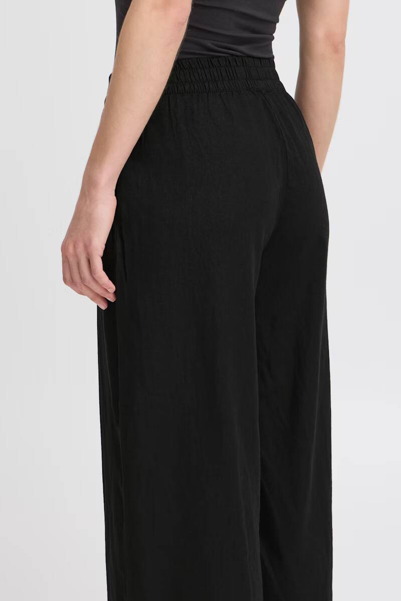 b.young Falakka Crop Trousers Black