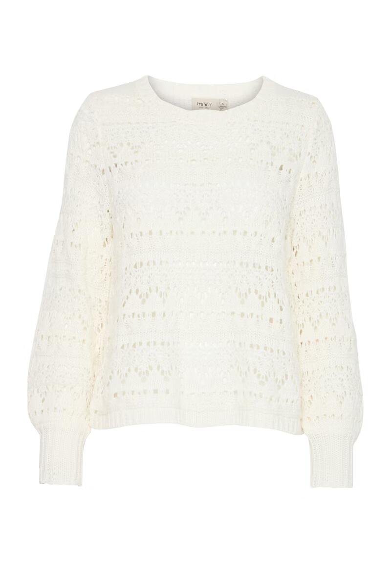 Fransa Costa Knit Pullover Birch