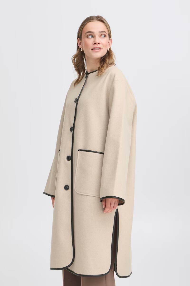 Fransa Elisabeth Jacket Limestone Melange