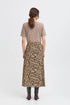 b.young Ihamma Skirt Humus Leopard Mix