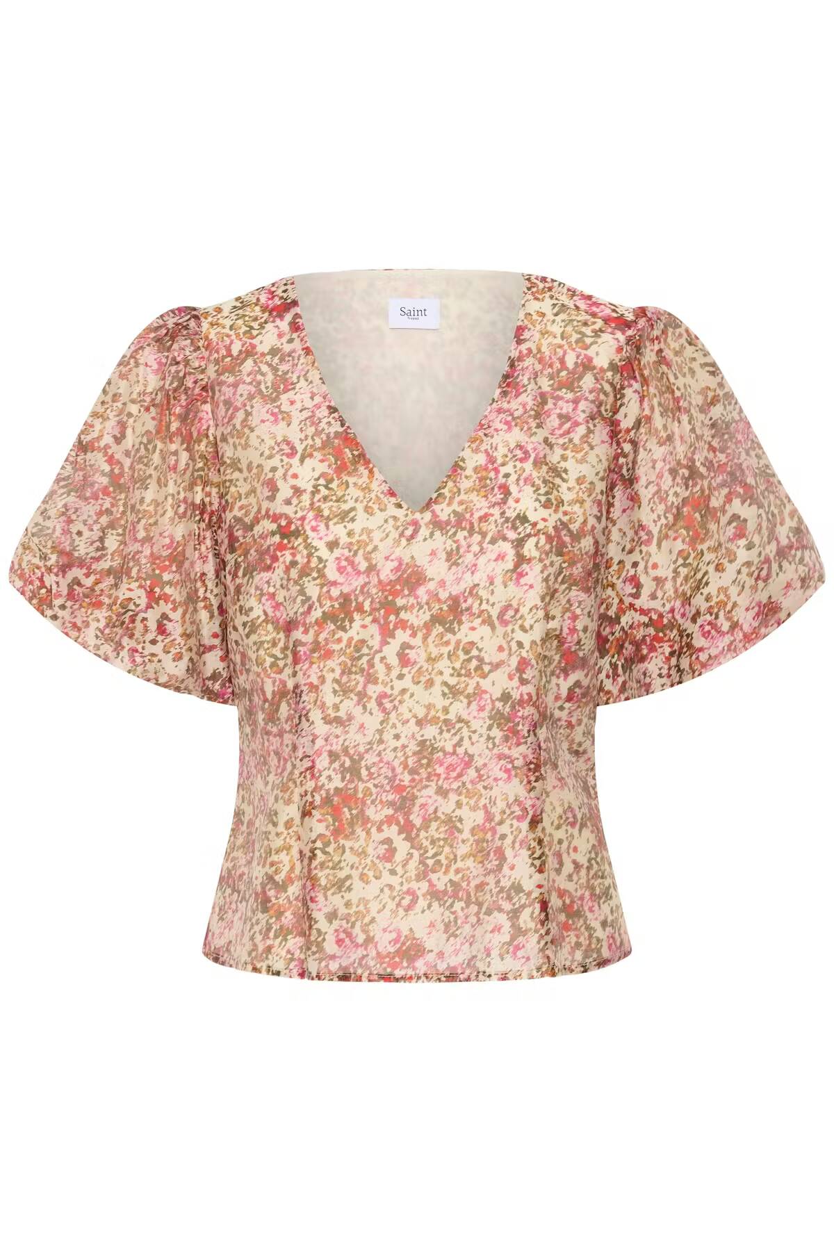 Saint Tropez Rainie Blouse Ballerina Brushed Blooms