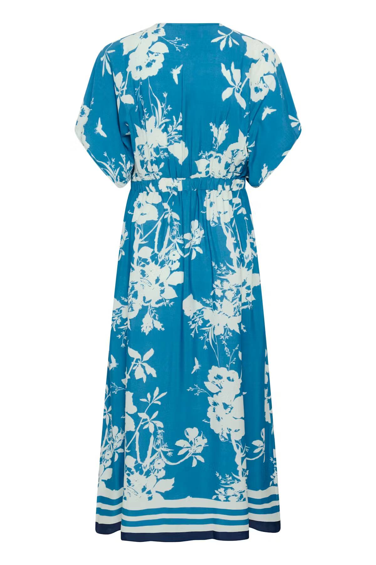 Saint Tropez Rasheda Dress Vallarta Blue Flower Bouquet