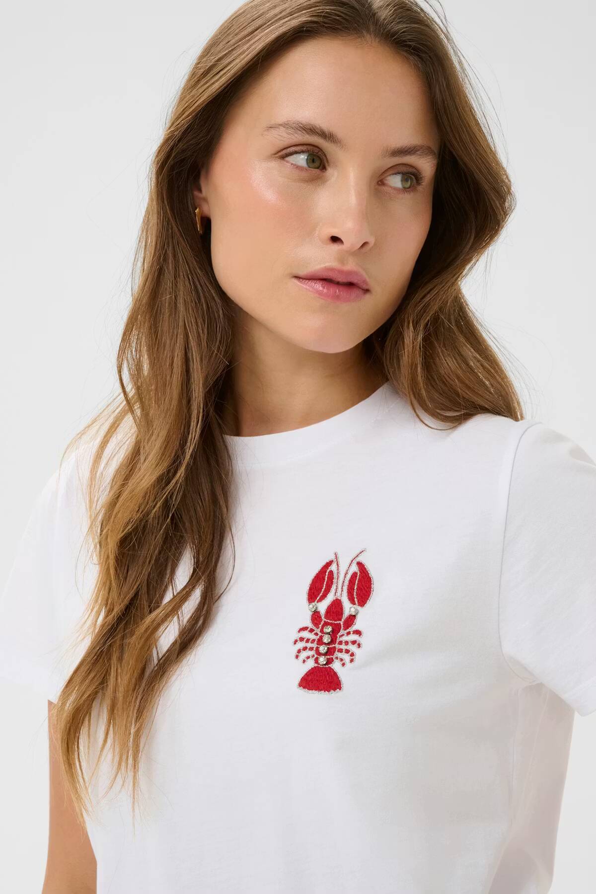 Saint Tropez Reanna T-Shirt Bright White