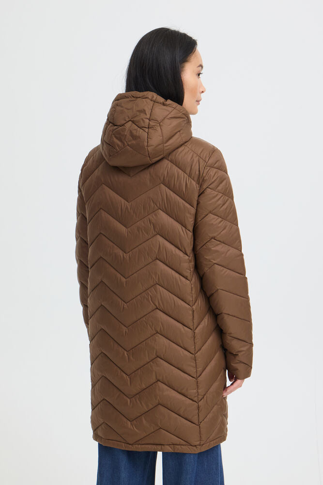 Fransa Padded Jacket Rain Drum