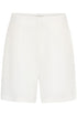 Fransa Posy Shorts Whisper White