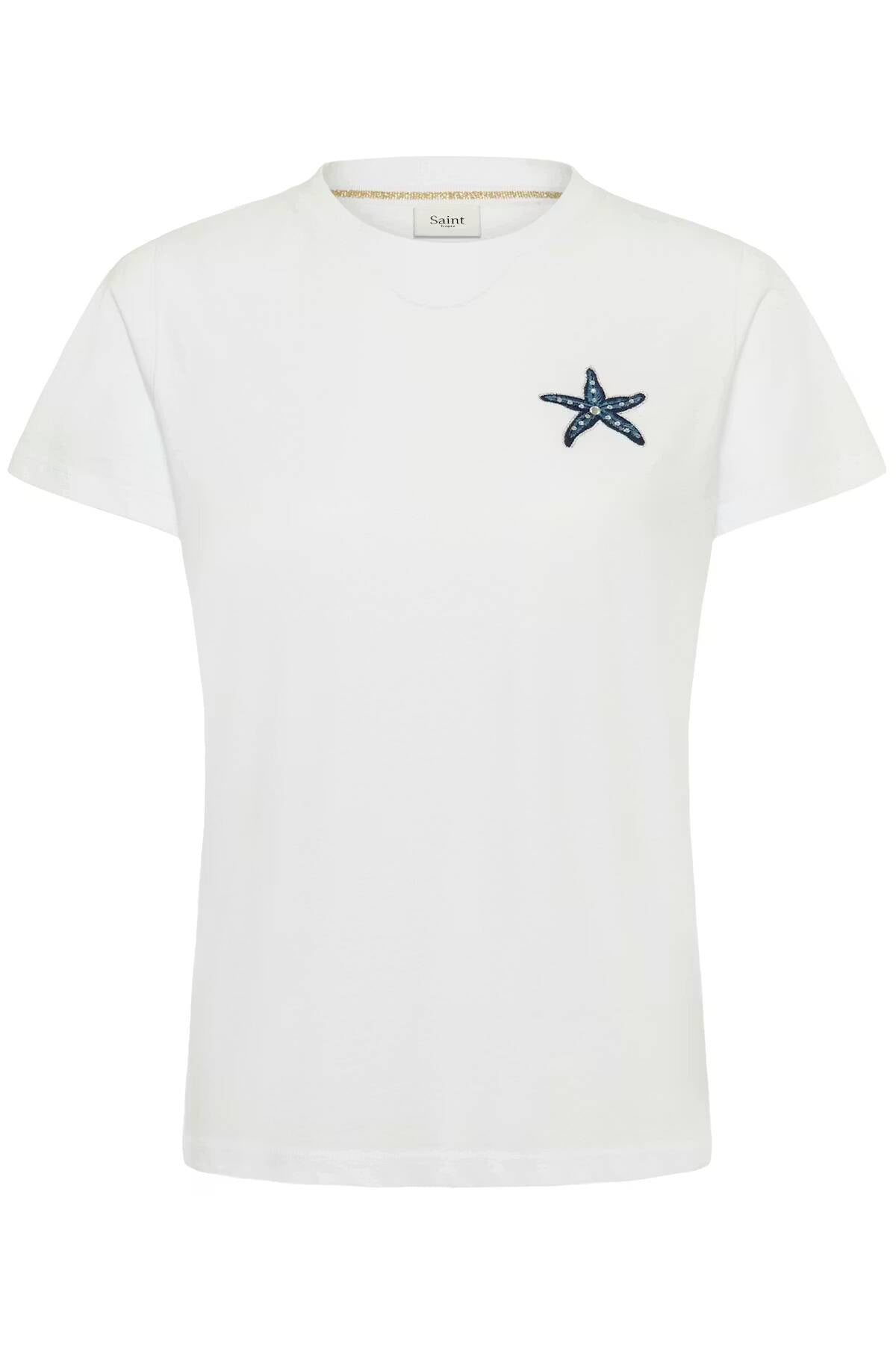 Saint Tropez Raea T-Shirt Bright White