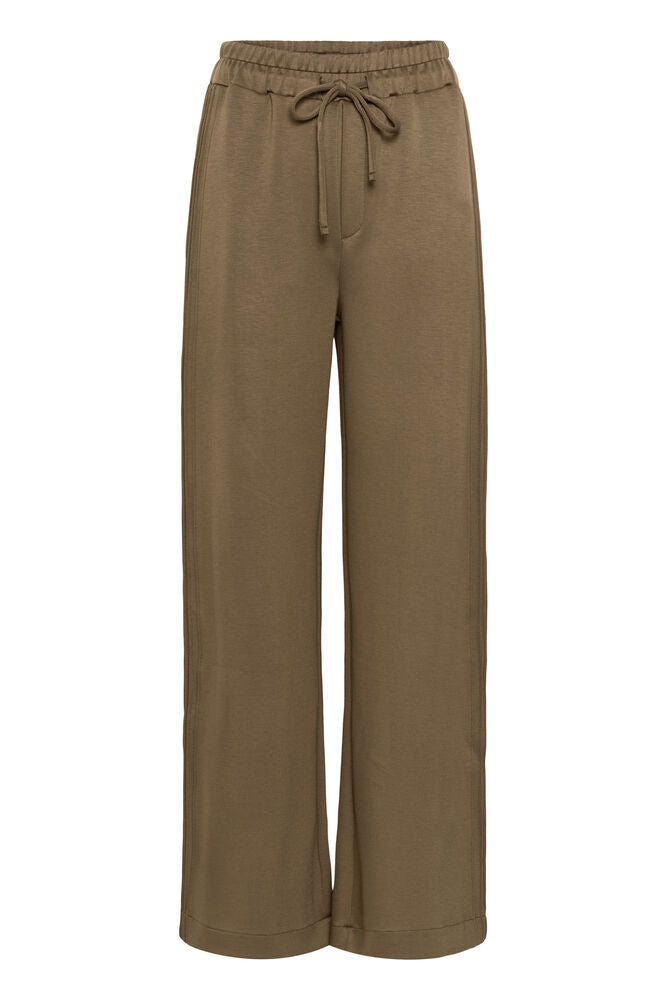 Saint Tropez Theo Trousers Dark Earth
