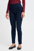 Fransa Luxe Thea Denim Leggings Dark Blue Denim