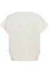 Saint Tropez Mila Round-Neck Short Sleeve Pullover Ice