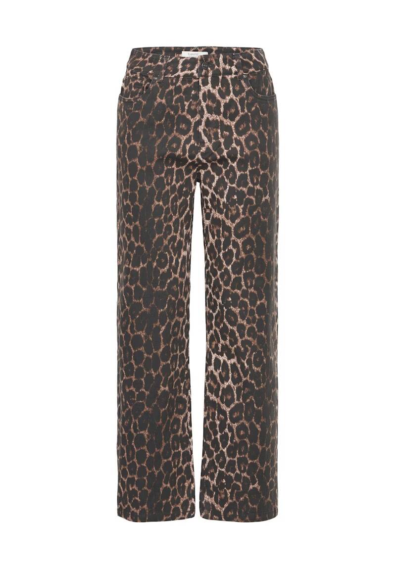 b.young Kenna High Waisted Jeans  Denim Leopard Mix