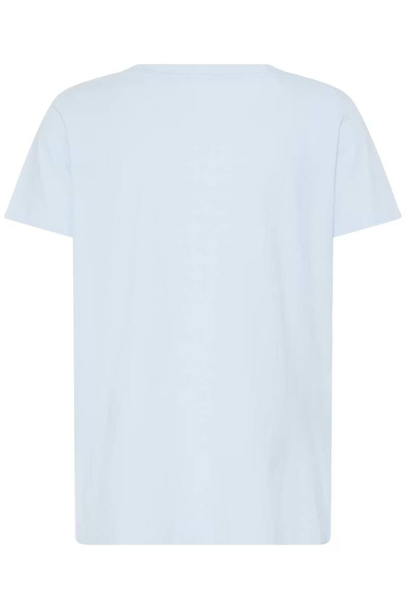 Fransa Zashoulder V-Neck T-Shirt Country Air