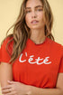 Saint Tropez Kortnea T-Shirt Poinciana