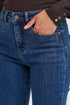 Fransa Atlanta Hanna Bootcut Jeans Dark Blue Denim
