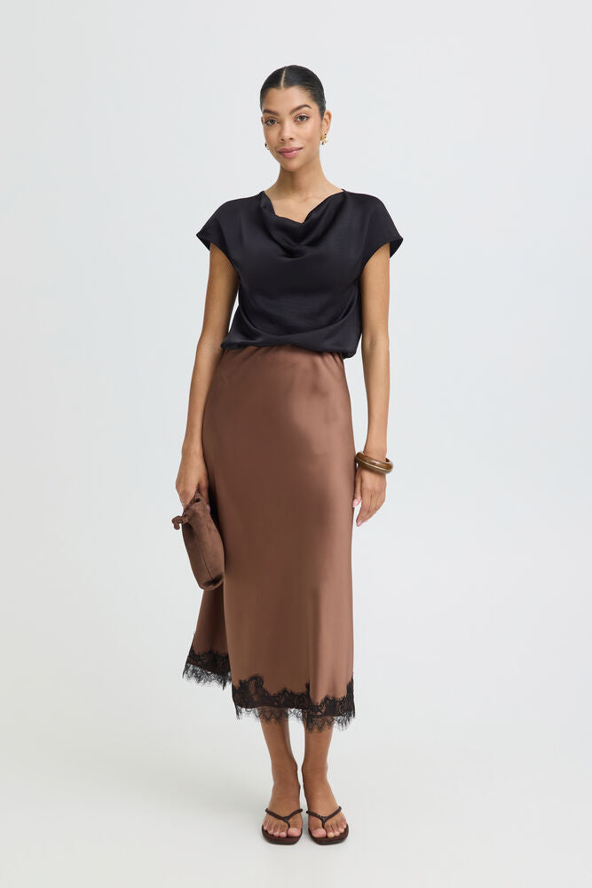 b.young Isa Blouse Meteorite