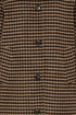 b.young Camio Coat Olive Night Check