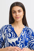 Fransa Cora Blouse Blue Lolite Art
