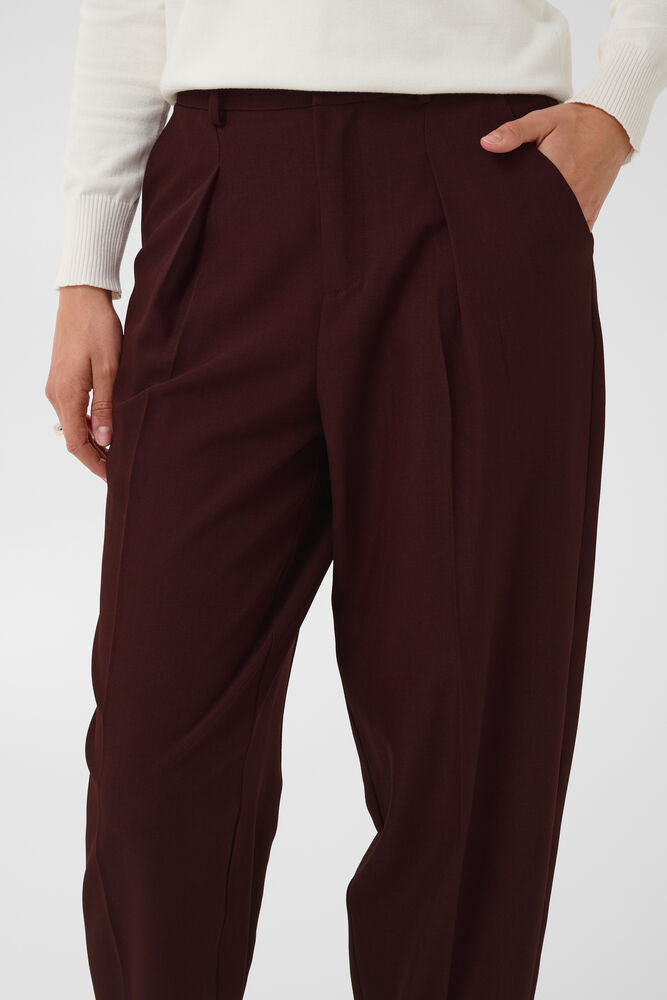 Saint Tropez Ubigail Trousers Winetasting Melange