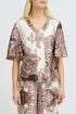 b.young Jannike Shirt French Roast Paisley