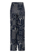 Saint Tropez Stephanie Trousers Night Sky Paisley Mosaic