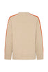 b.young Otari Contrast Jumper Humus Melange