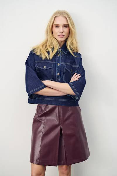 Saint Tropez Lavini Skirt Decadent Chocolate