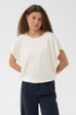 Saint Tropez Mila Round-Neck Short Sleeve Pullover Ice