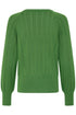 b.young Mmorla Pointelle Jumper Artichoke Green