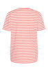 Saint Tropez Jucia T-Shirt Flame Scarlet White Stripe