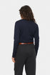 Saint Tropez Mila R-Neck Cardigan Night Sky