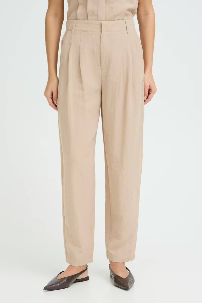 Fransa Adah Trousers Savannah Tan