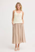 Fransa Oda Top Whisper White