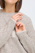 Fransa Florence Pullover Driftwood Text