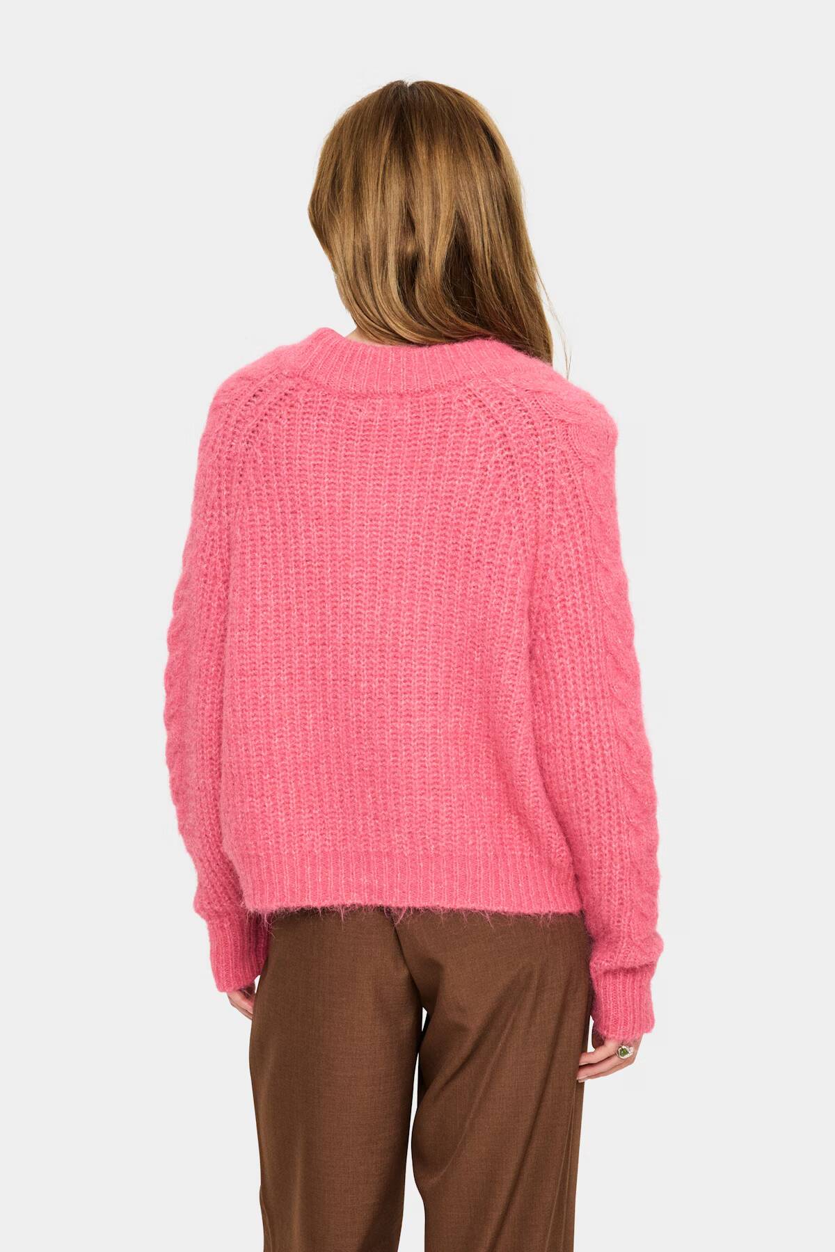 Saint Tropez Manda Jumper Wild Rose Melange