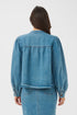 Saint Tropez Tera Shirt Medium Blue Denim