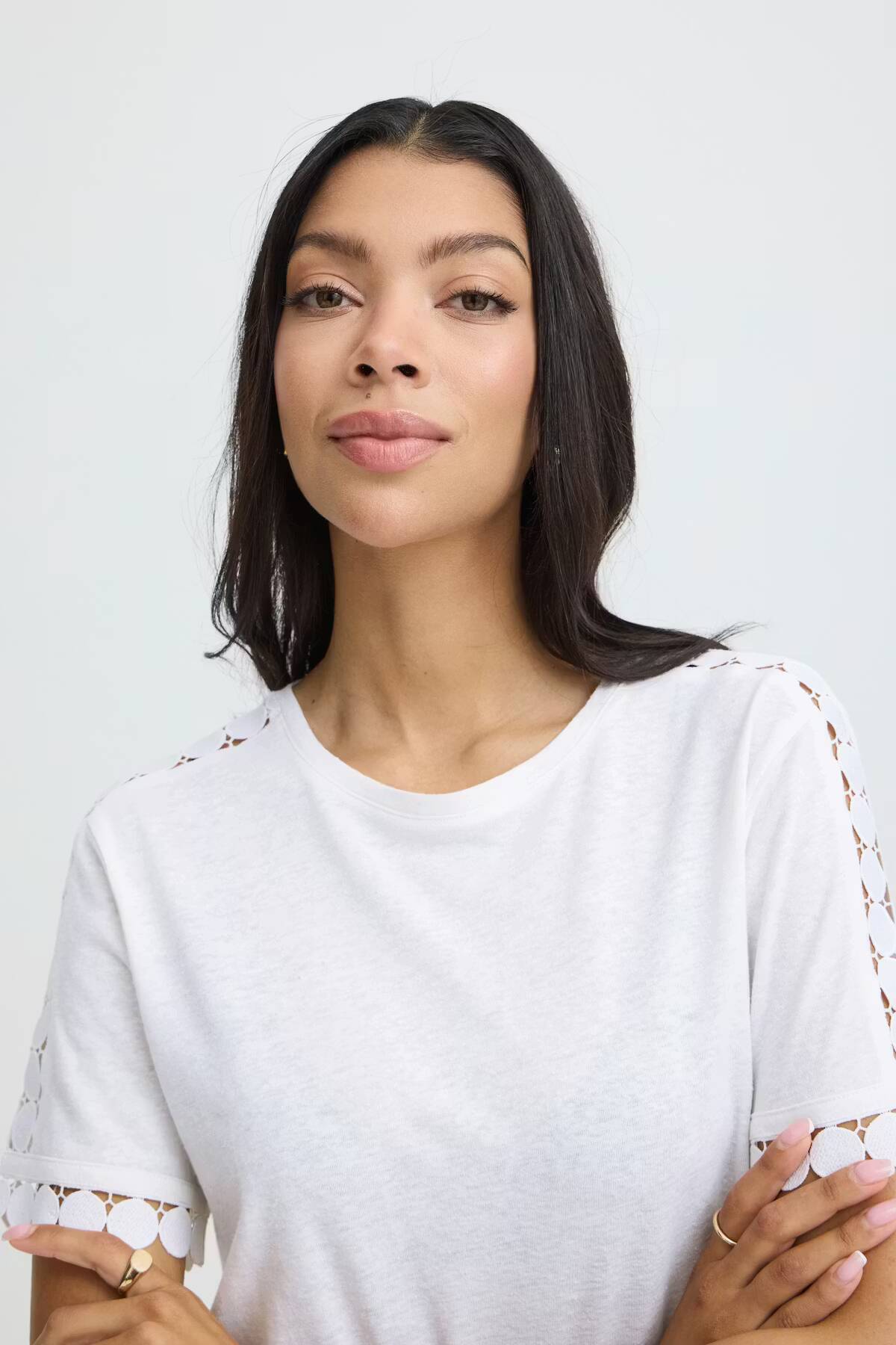 b.young Solta T-Shirt Marshmallow