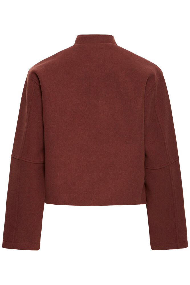 Fransa Joa Jacket Rum Raisin Melange