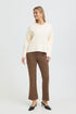Fransa Vera Pullover Whisper White