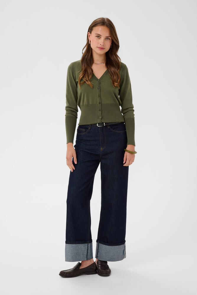 Saint Tropez Mila Slim Cardigan Four Leaf Clover