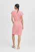 b.young Pandinna Jersey Dress Flame Stripe Mix