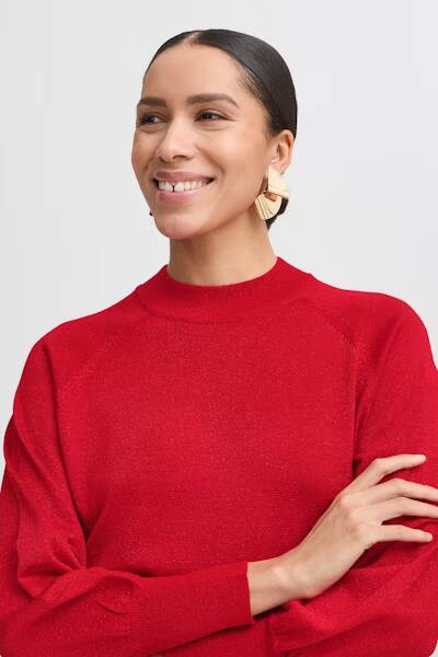 b.young Mobbe Jumper Barbados Cherry