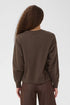 Saint Tropez Suzie Sweatshirt Chocolate Brown