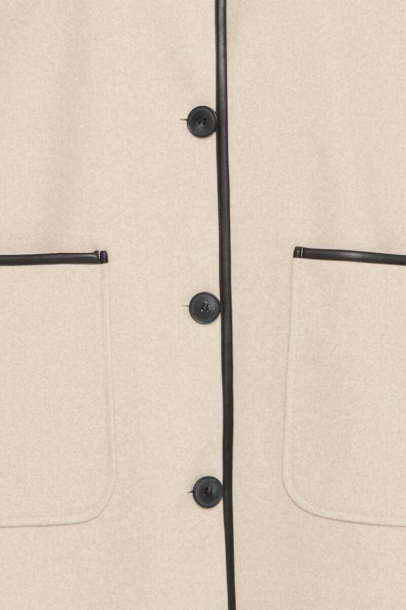 Fransa Elisabeth Jacket Limestone Melange