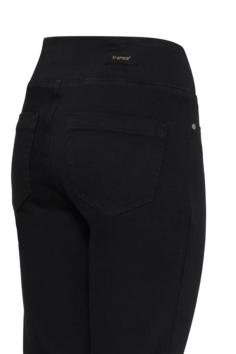 Fransa Luxe Thea Denim Leggings Black