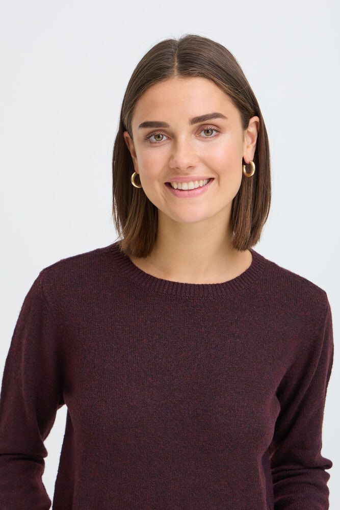 Fransa Fia Pullover Port Royale Melange