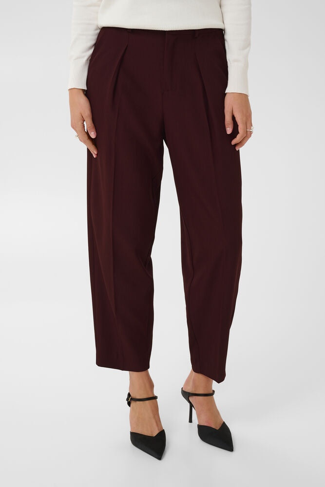 Saint Tropez Ubigail Trousers Winetasting Melange