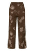 Saint Tropez Rosashell Trousers Fudge Sea Shell